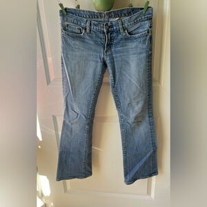 bebe Light Blue Boot Cut Jeans